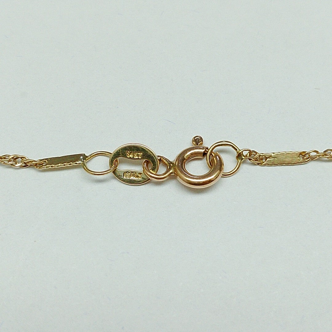 CADENA ORO 14 K 2,20 GRMS (SEMINUEVO)
