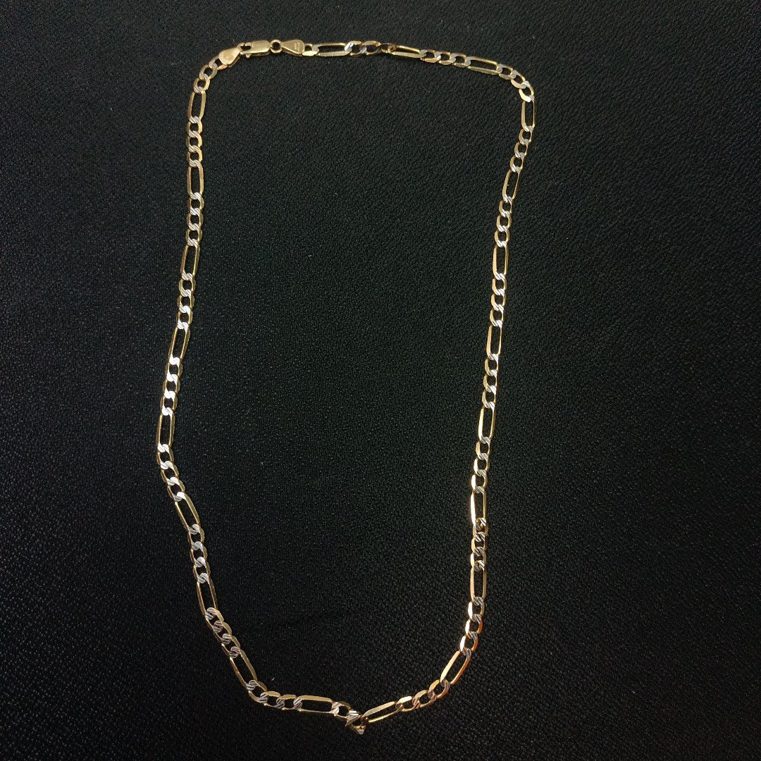 CADENA ORO,RODIADO 14 K 13,70 GRMS (SEMINUEVO)
