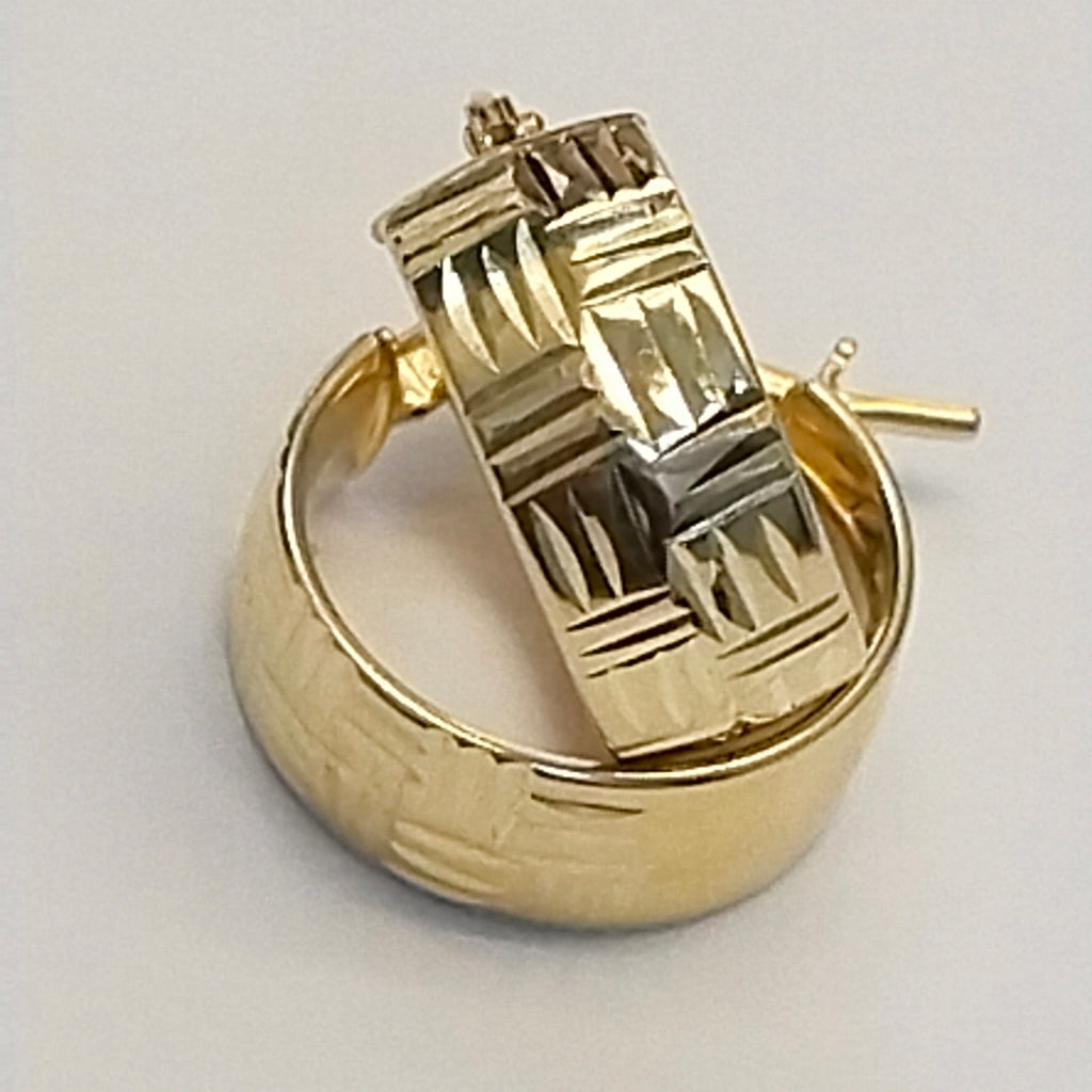 ARRACADAS PAR ORO 10 K 1.7 GRMS (SEMINUEVO)