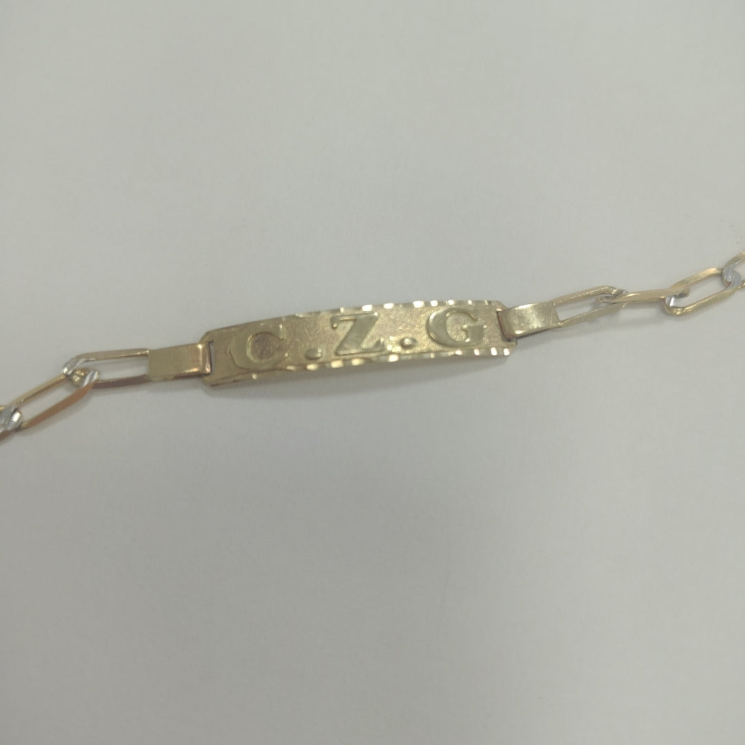 ESCLAVA ORO 14 K 4.8 GRMS (SEMINUEVO)