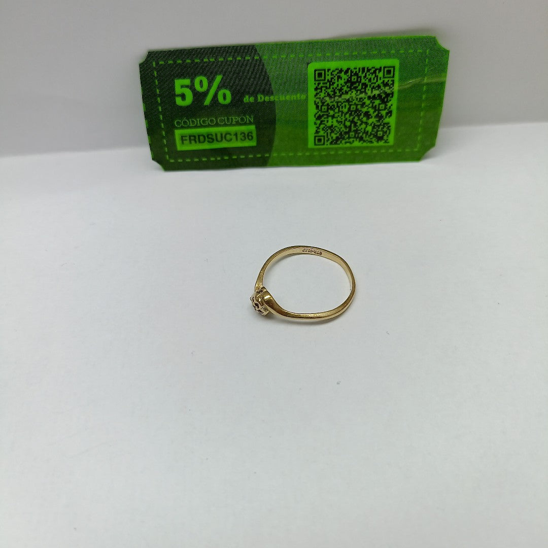 ANILLITO ORO 10 K 1.2 GRMS (SEMINUEVO)