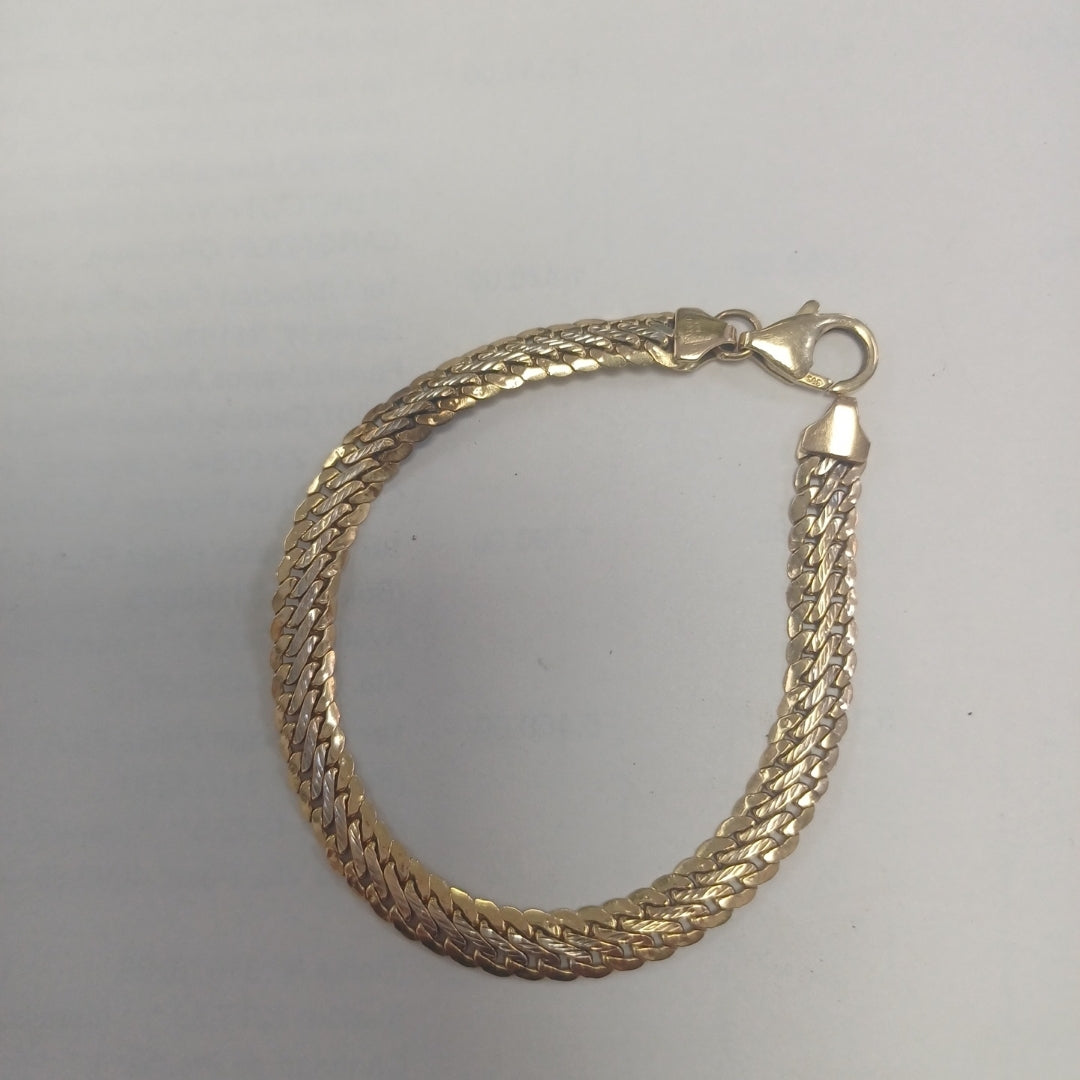 PULSERA ORO 14 K 4.4 GRMS (SEMINUEVO)