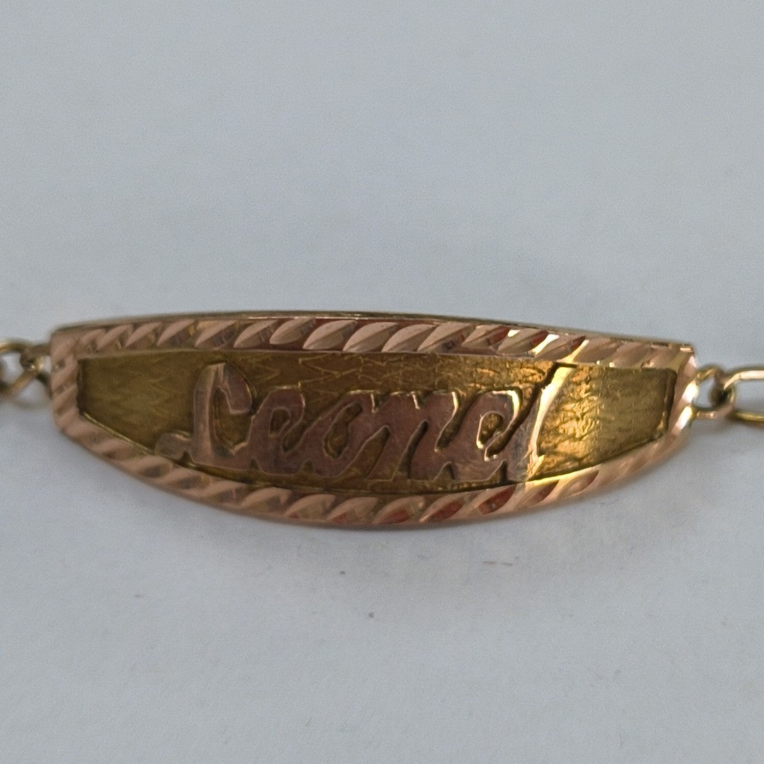 ESCLAVA ORO 10 K 5.6 GRMS (SEMINUEVO)