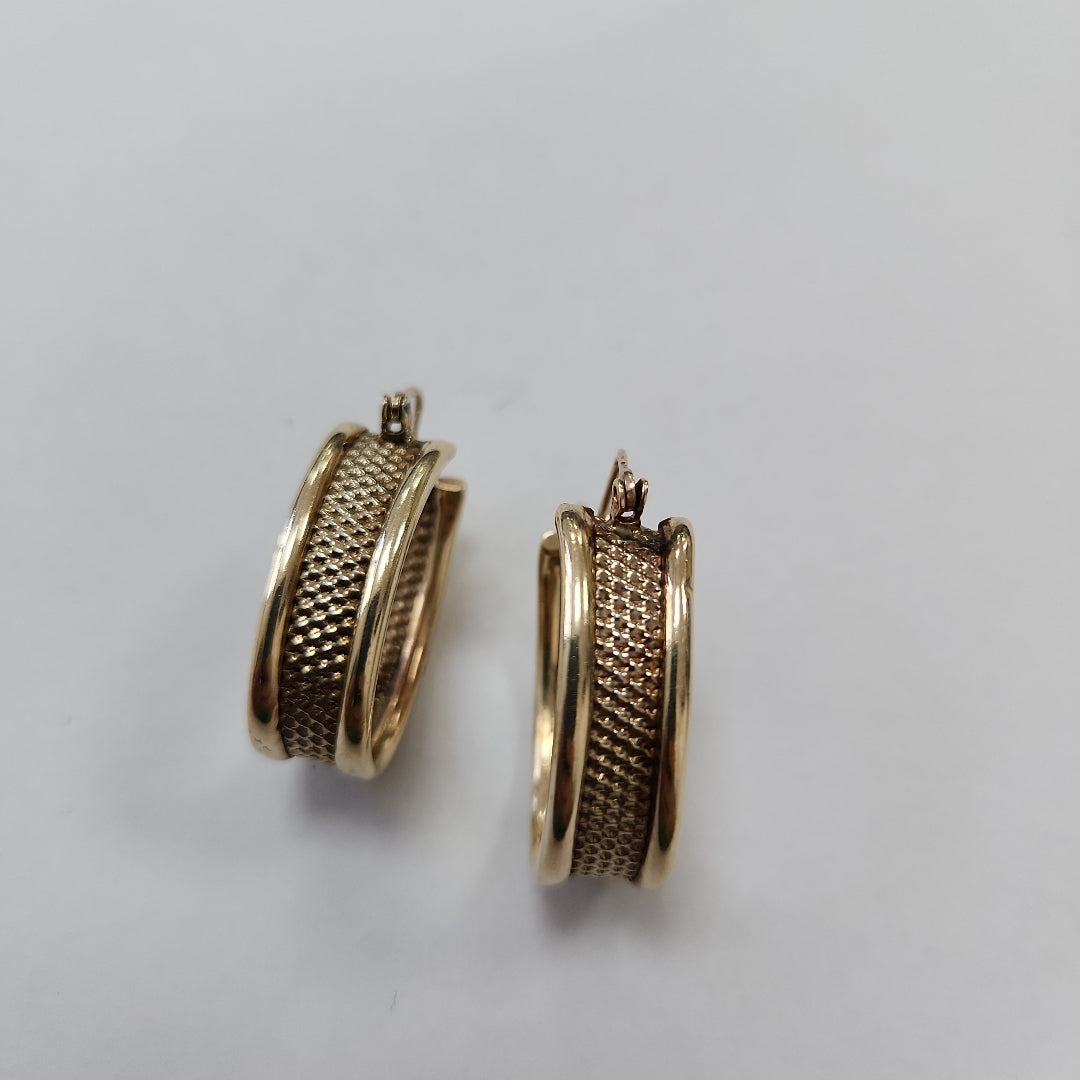 ARRACADAS PAR ORO 10 K 6,00 GRMS (SEMINUEVO)