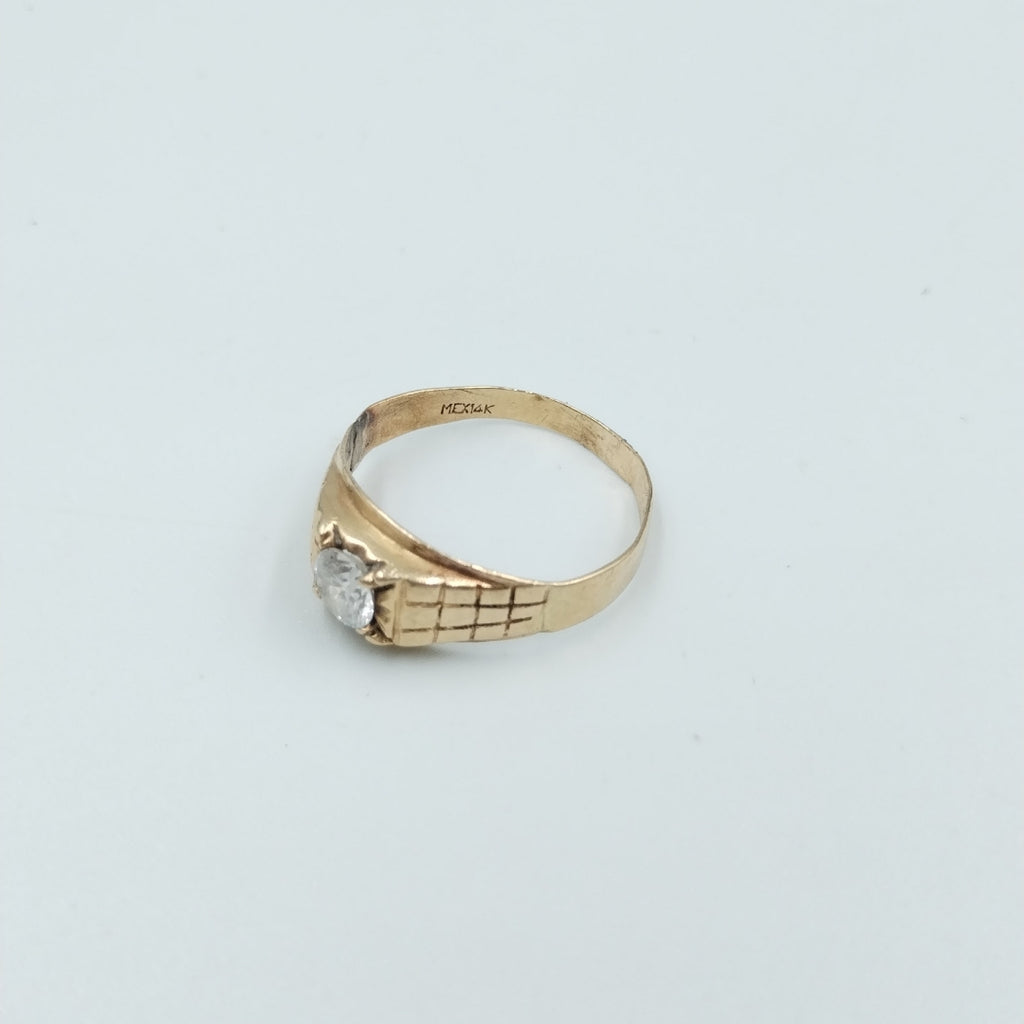 ANILLO ORO 14 K 3 GRMS (SEMINUEVO)