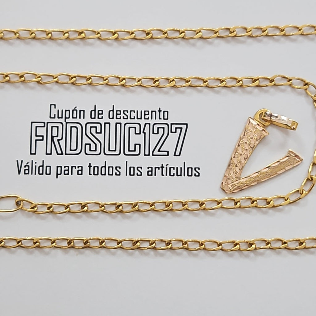 CADENA,DIJE ORO 10 K 5,90 GRMS (SEMINUEVO)