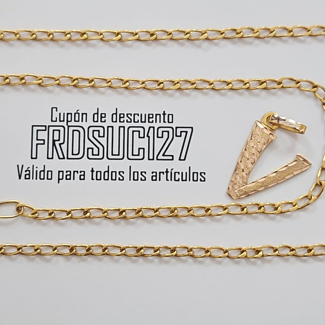 CADENA,DIJE ORO 10 K 5,90 GRMS (SEMINUEVO)