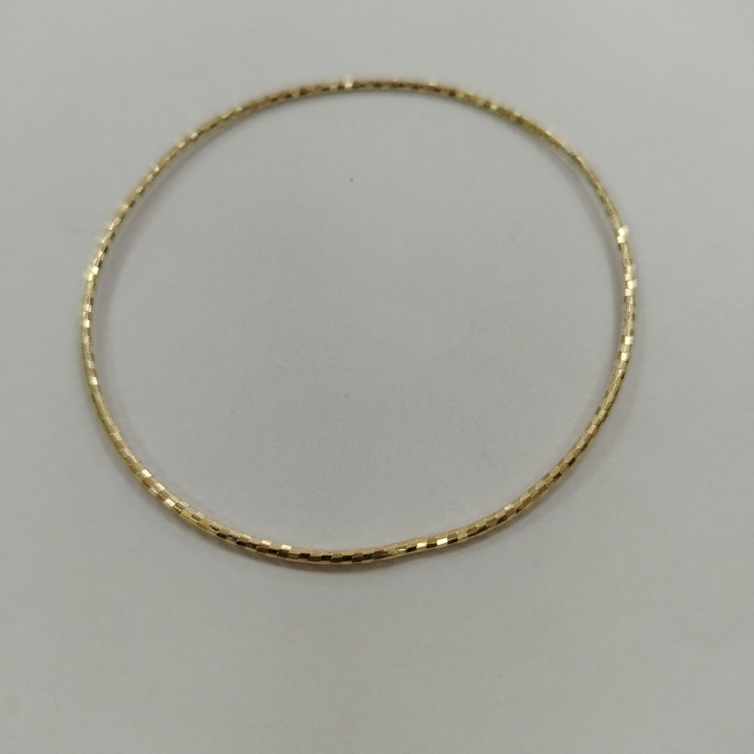 PULSERA RIGIDA ORO 14 K 2.3 GRMS (SEMINUEVO)