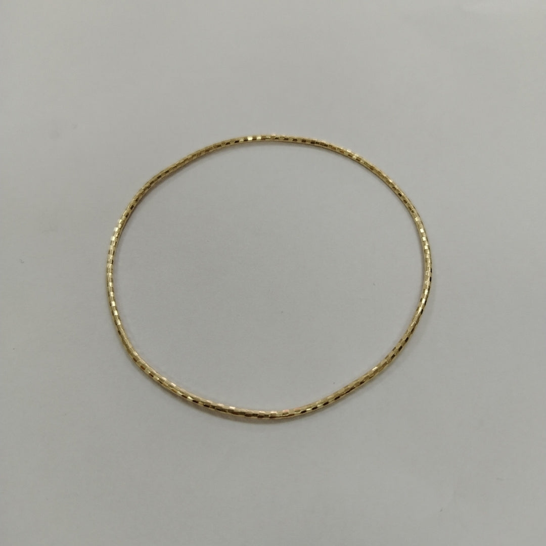PULSERA RIGIDA ORO 14 K 2.2 GRMS (SEMINUEVO)