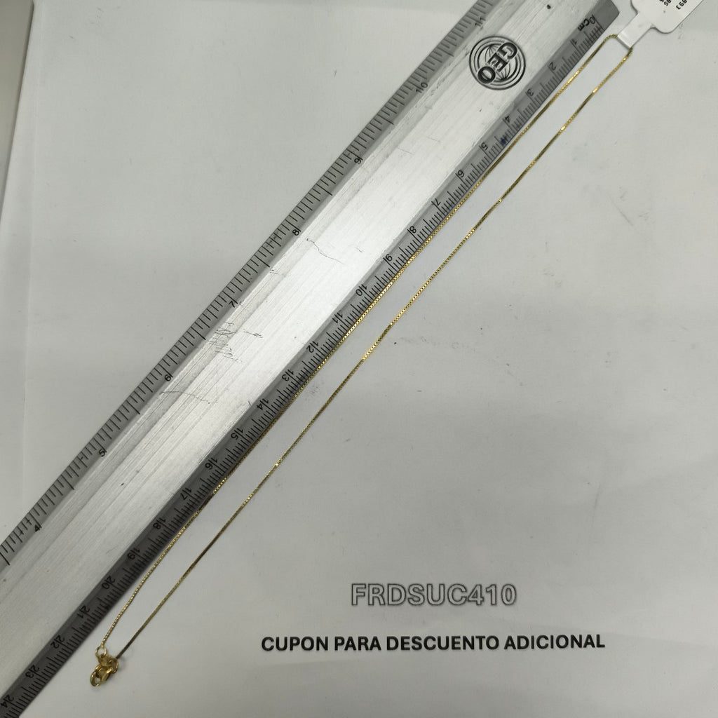 CADENA ORO 10 K 2 GRMS (SEMINUEVO)