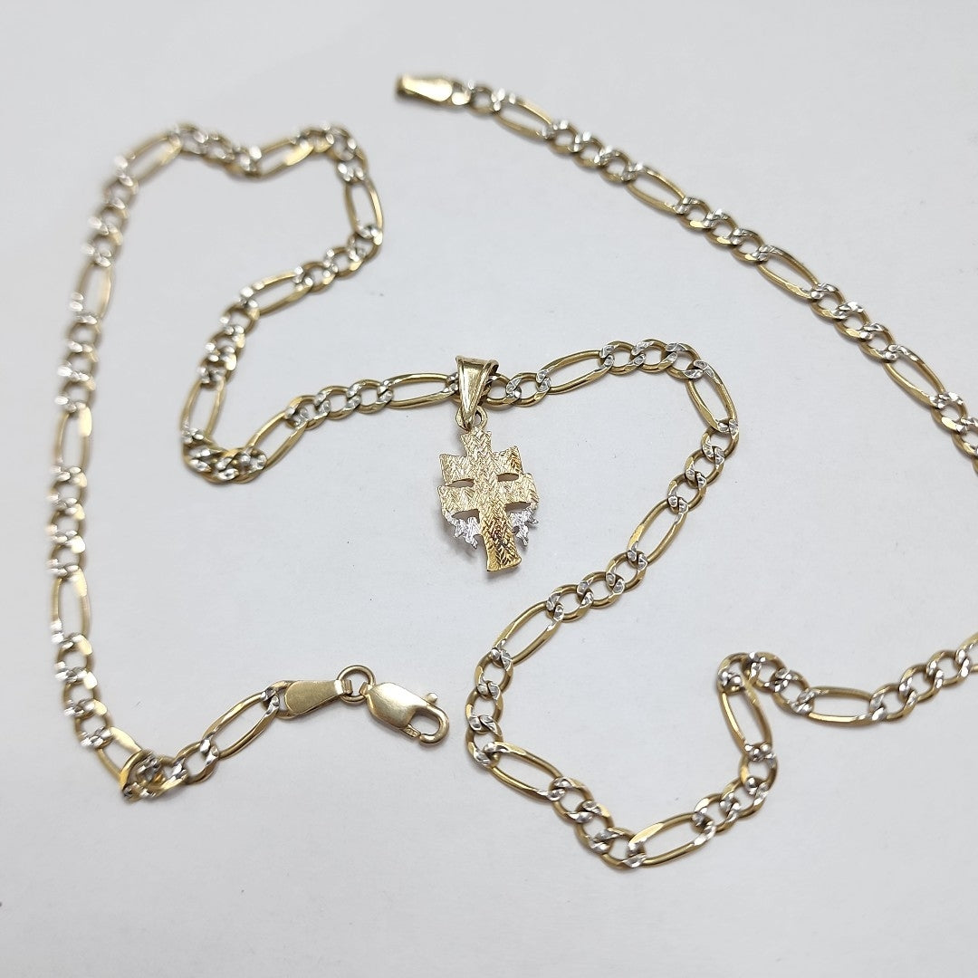 CADENA, DIJE ORO 14 K 11.4 GRMS (SEMINUEVO)