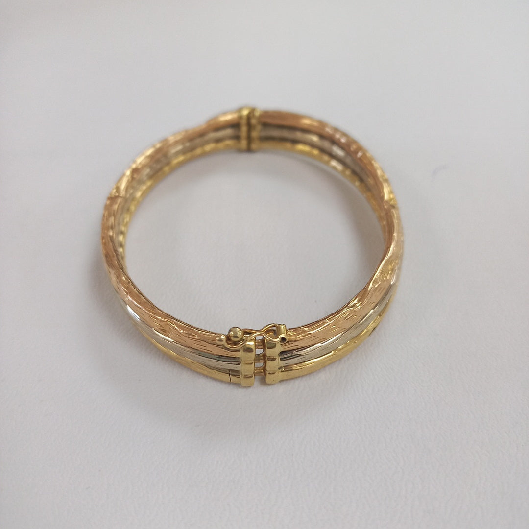 PULSERA RIGIDA ORO 14 K 11 GRMS (SEMINUEVO)