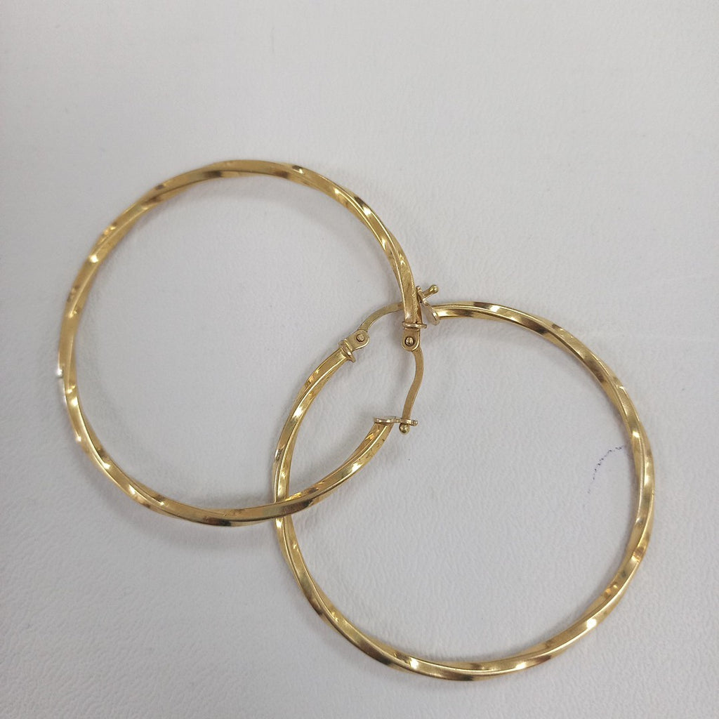 ARRACADAS PAR ORO 14 K 3.5 GRMS (SEMINUEVO)