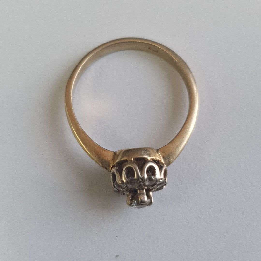 ANILLITO, ANILLO ORO 14 K 3 GRMS (SEMINUEVO)
