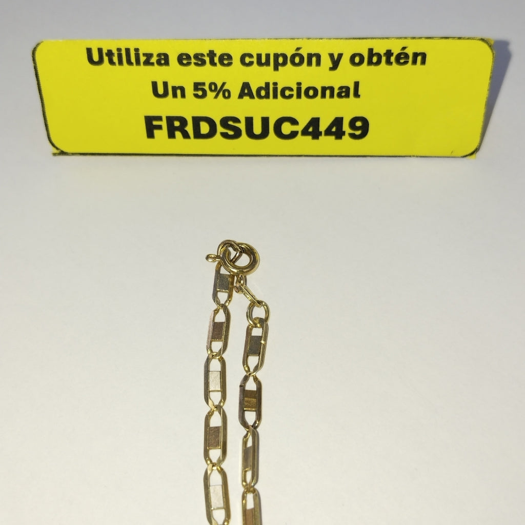 CADENA ORO COMBINADO 10 K 6,80 GRMS (SEMINUEVO)