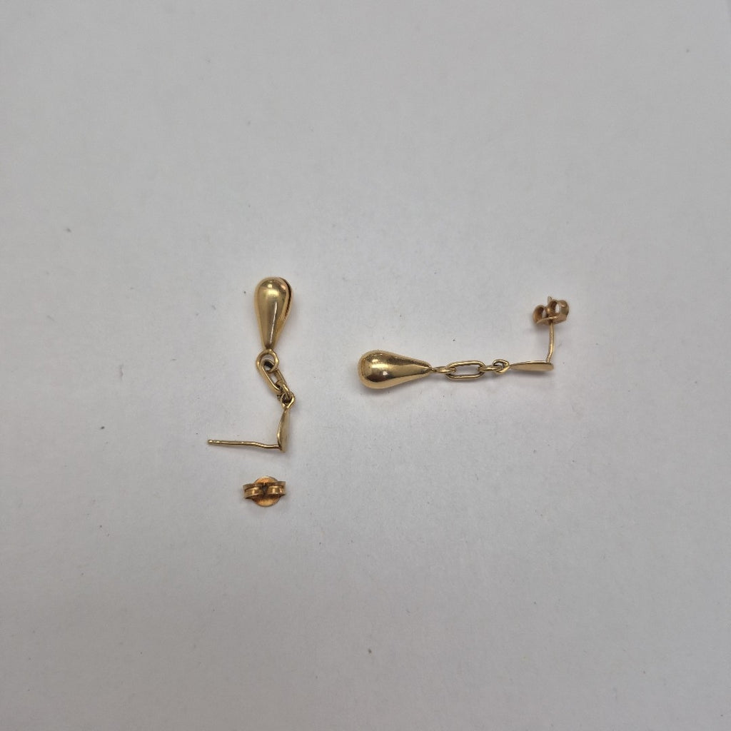 ARETES PAR ORO 14 K 2,30 GRMS (SEMINUEVO)