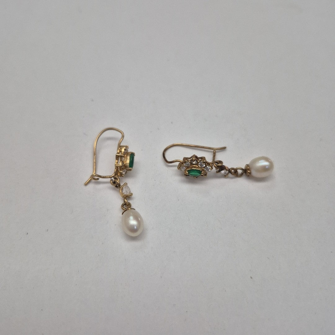 ARETES PAR ORO 10 K 3,50 GRMS (SEMINUEVO)