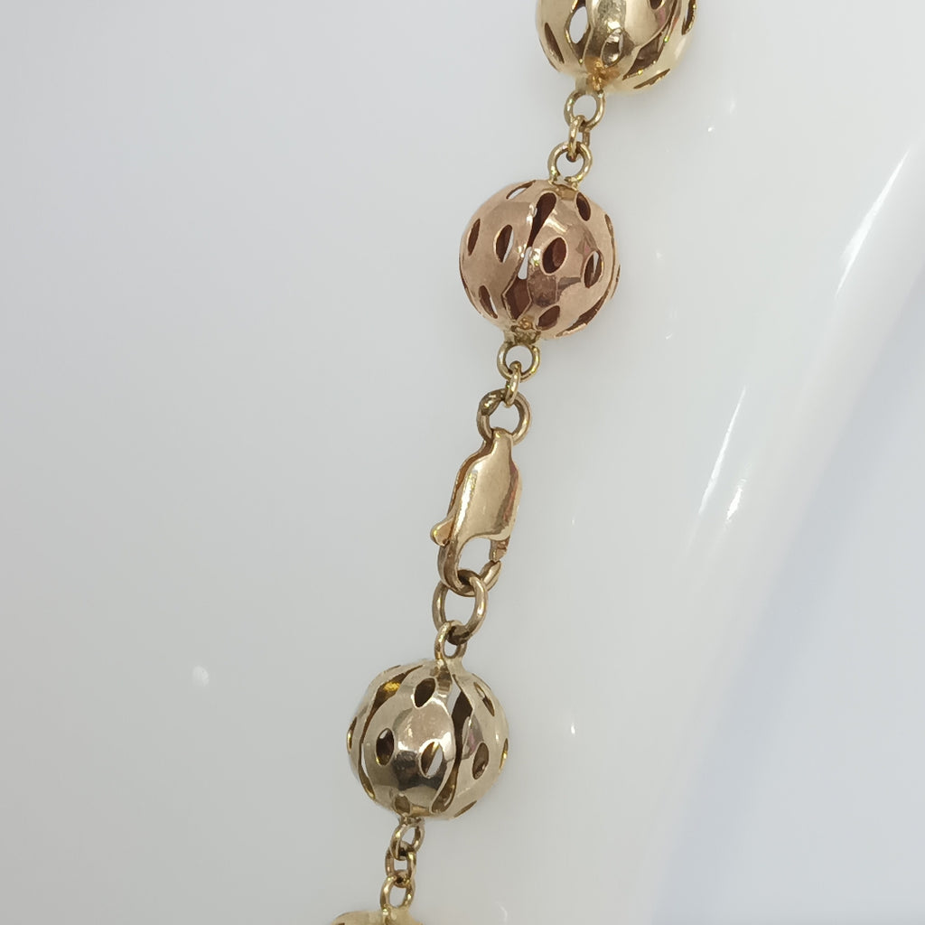 CADENA ORO COMBINADO 10 K 25.3 GRMS (SEMINUEVO)