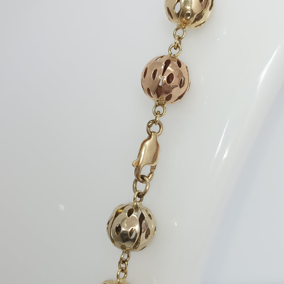 CADENA ORO COMBINADO 10 K 25.3 GRMS (SEMINUEVO)