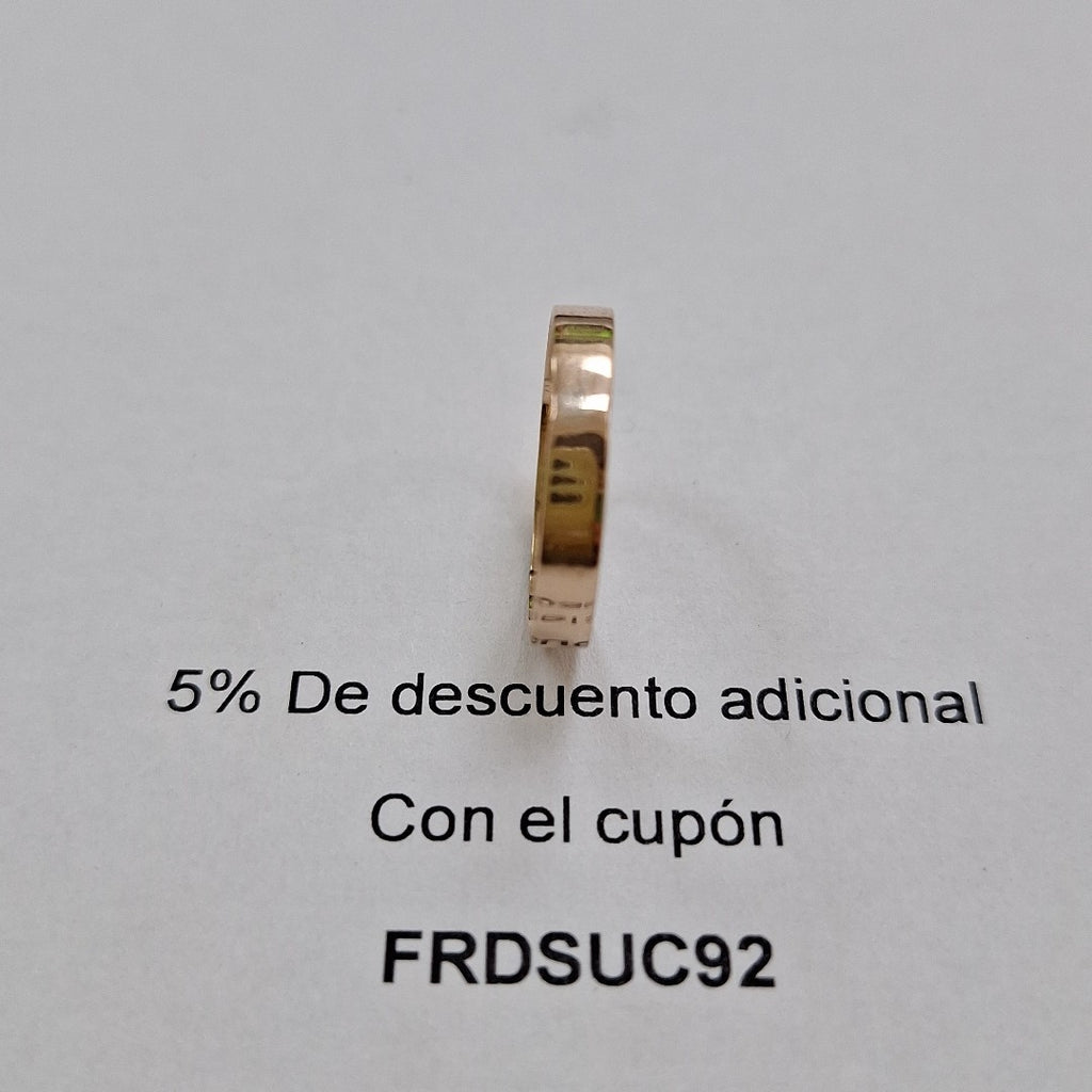 ARGOLLA ORO 10 K 1,10 GRMS (SEMINUEVO)