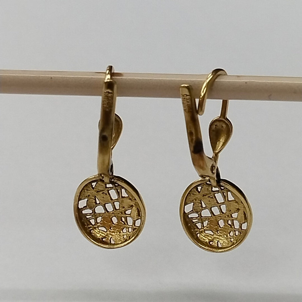 ARETES PAR ORO 14 K 2 GRMS (SEMINUEVO)