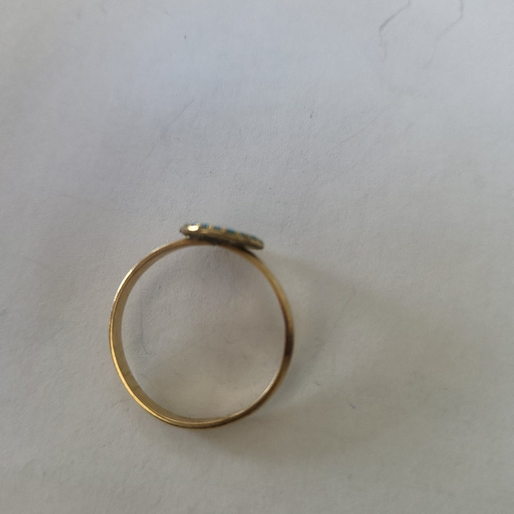 ANILLO ORO 14 K 1.7 GRMS (SEMINUEVO)