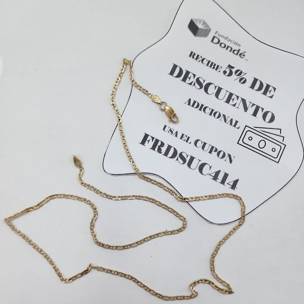 CADENA ORO 14 K 5,20 GRMS (SEMINUEVO)