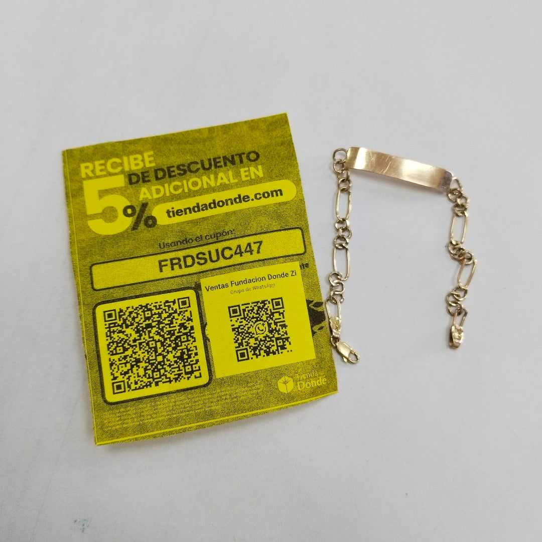 ESCLAVA ORO 8 K 3,70 GRMS (SEMINUEVO)