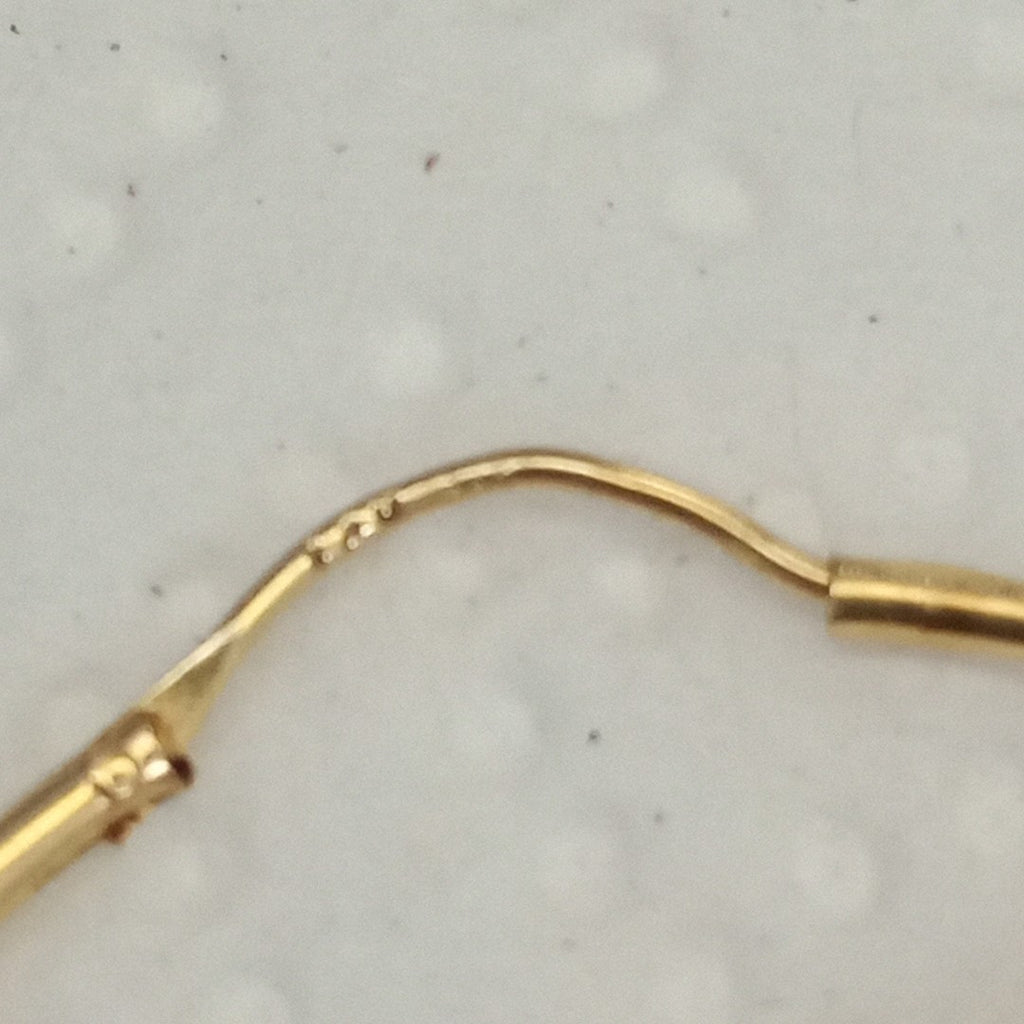 ARRACADAS PAR ORO 14 K 2,30 GRMS (SEMINUEVO)