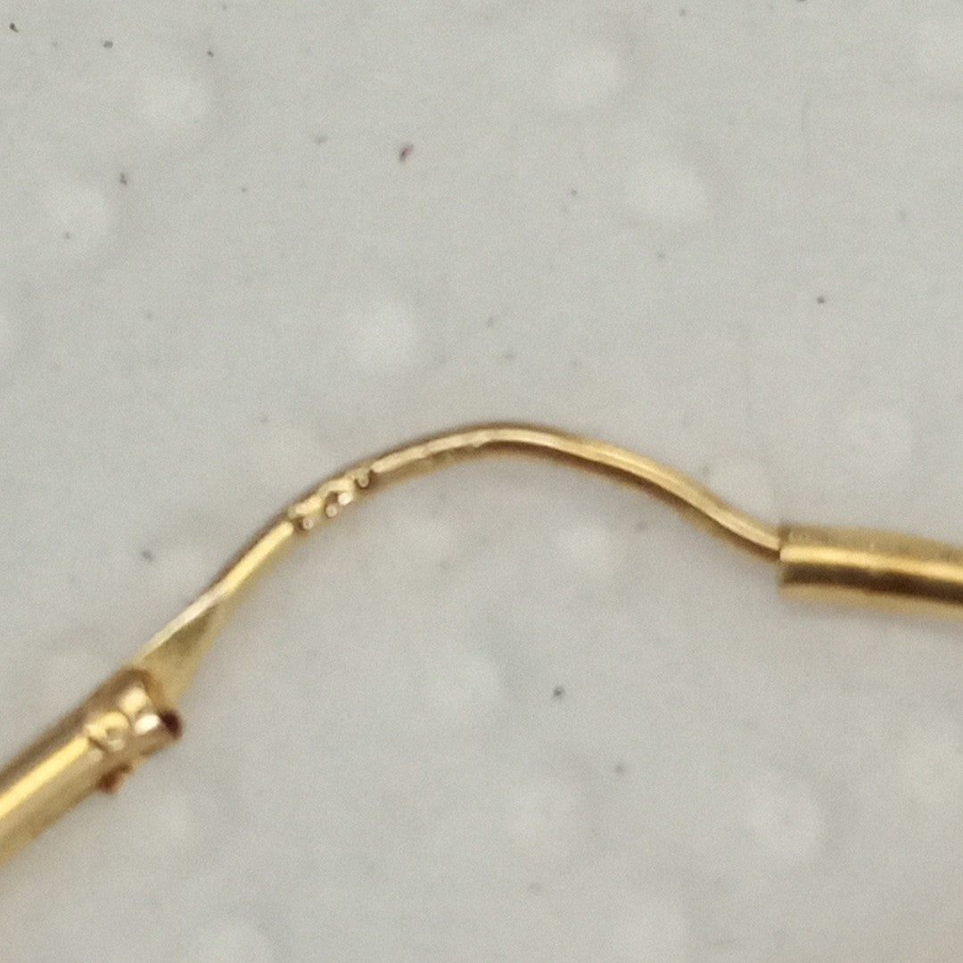 ARRACADAS PAR ORO 14 K 2,30 GRMS (SEMINUEVO)