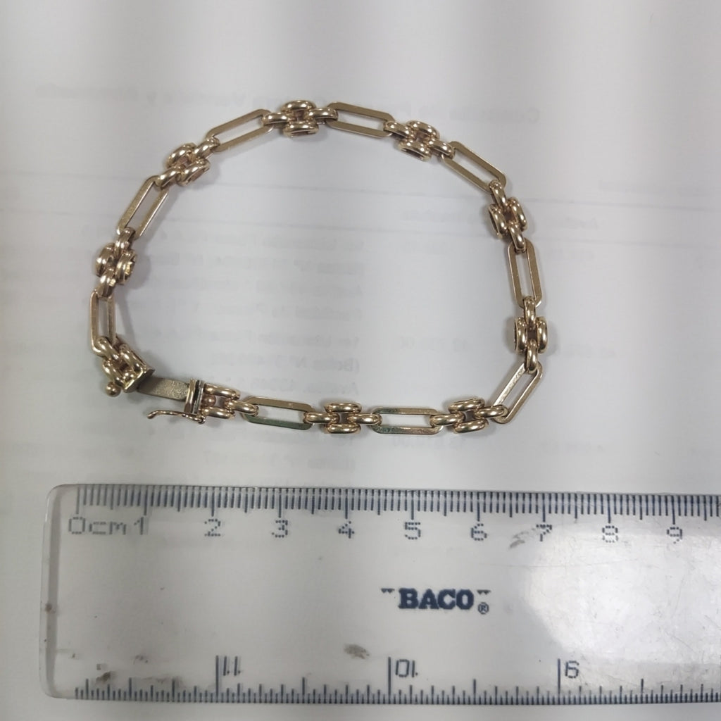 PULSERA ORO 14 K 9.1 GRMS (SEMINUEVO)