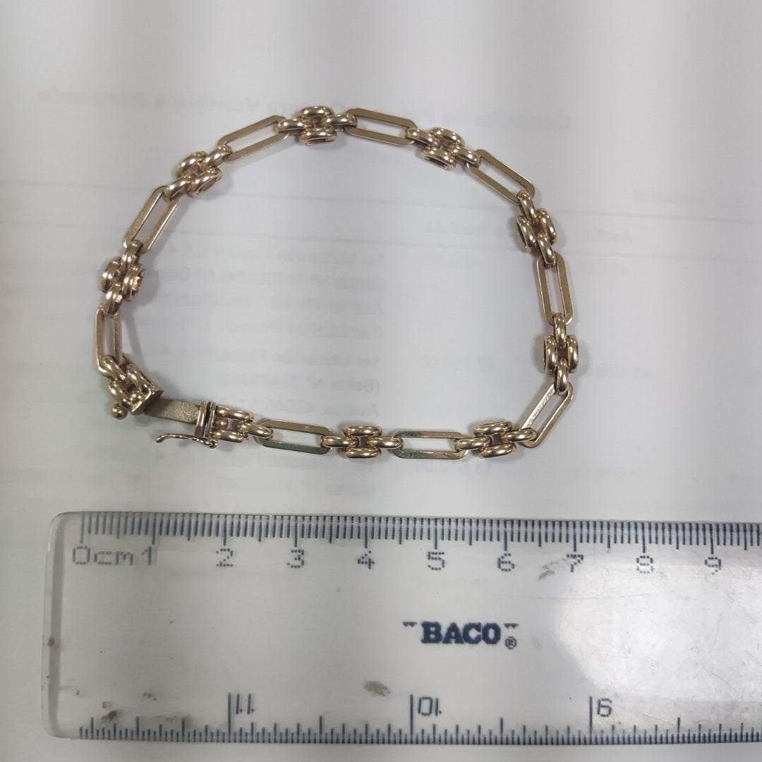 PULSERA ORO 14 K 9.1 GRMS (SEMINUEVO)
