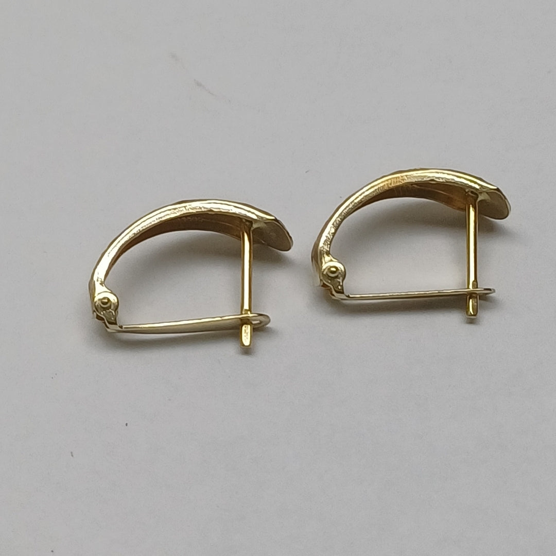 ARETES PAR ORO 14 K 1.5 GRMS (SEMINUEVO)