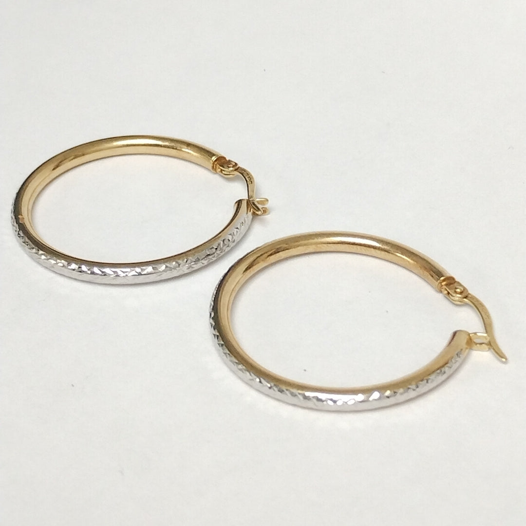 ARRACADAS PAR ORO 14 K 2.1 GRMS (SEMINUEVO)