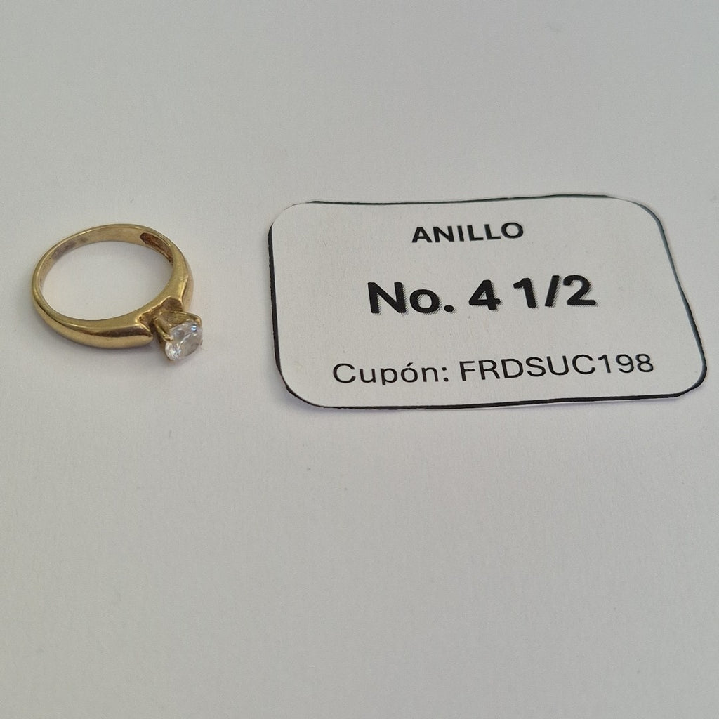 ANILLITO ORO 10 K 1.9 GRMS (SEMINUEVO)
