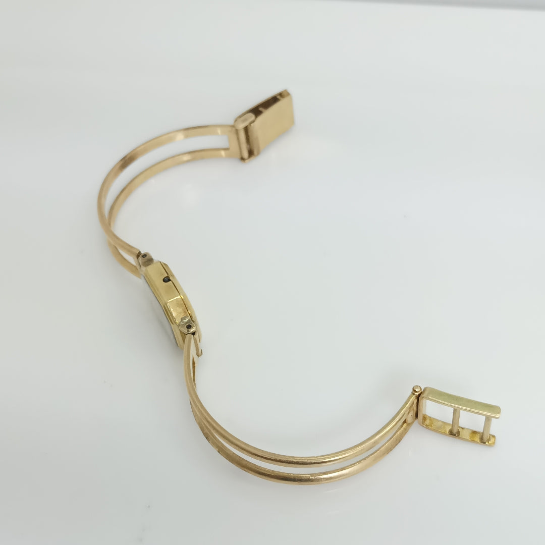 K1 26,30 GRMS 14 K ESPECIFICACIONES COMPLEMENTARIAS RELOJ CAJA ACERO PULSO ORO (SEMINUEVO)