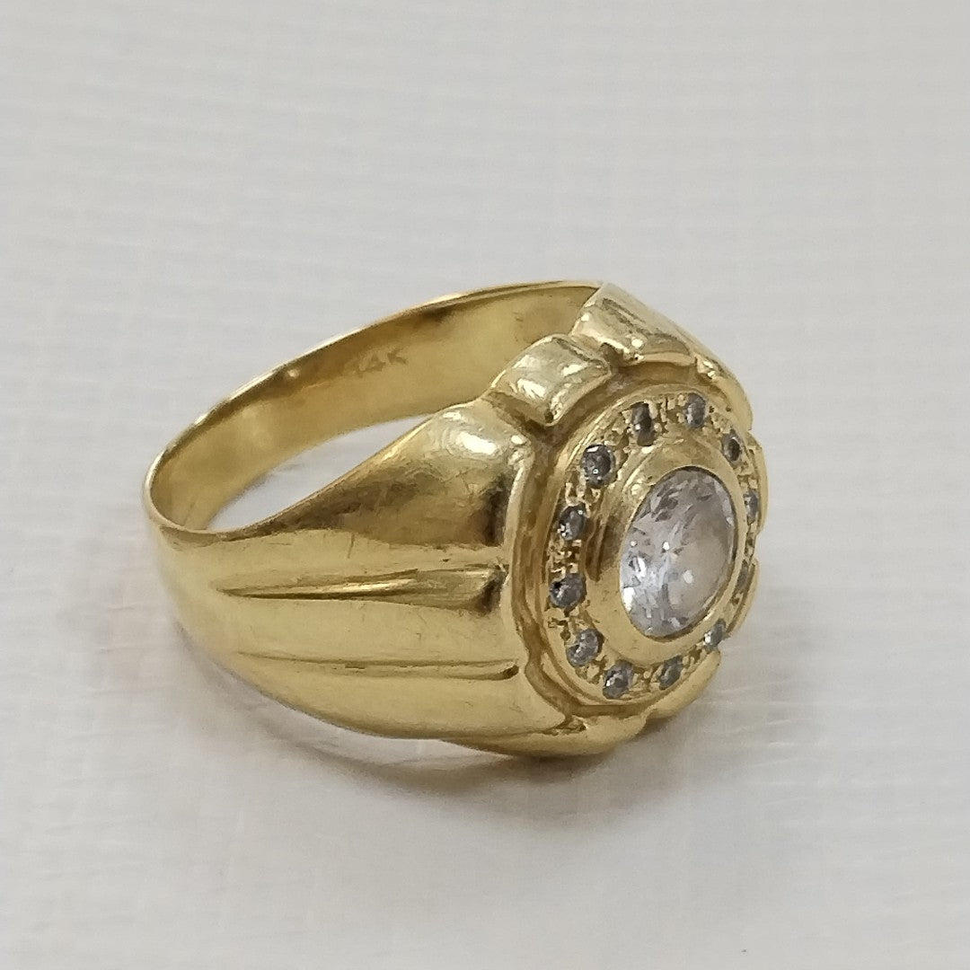 ANILLO ORO 14 K 12.6 GRMS (SEMINUEVO)