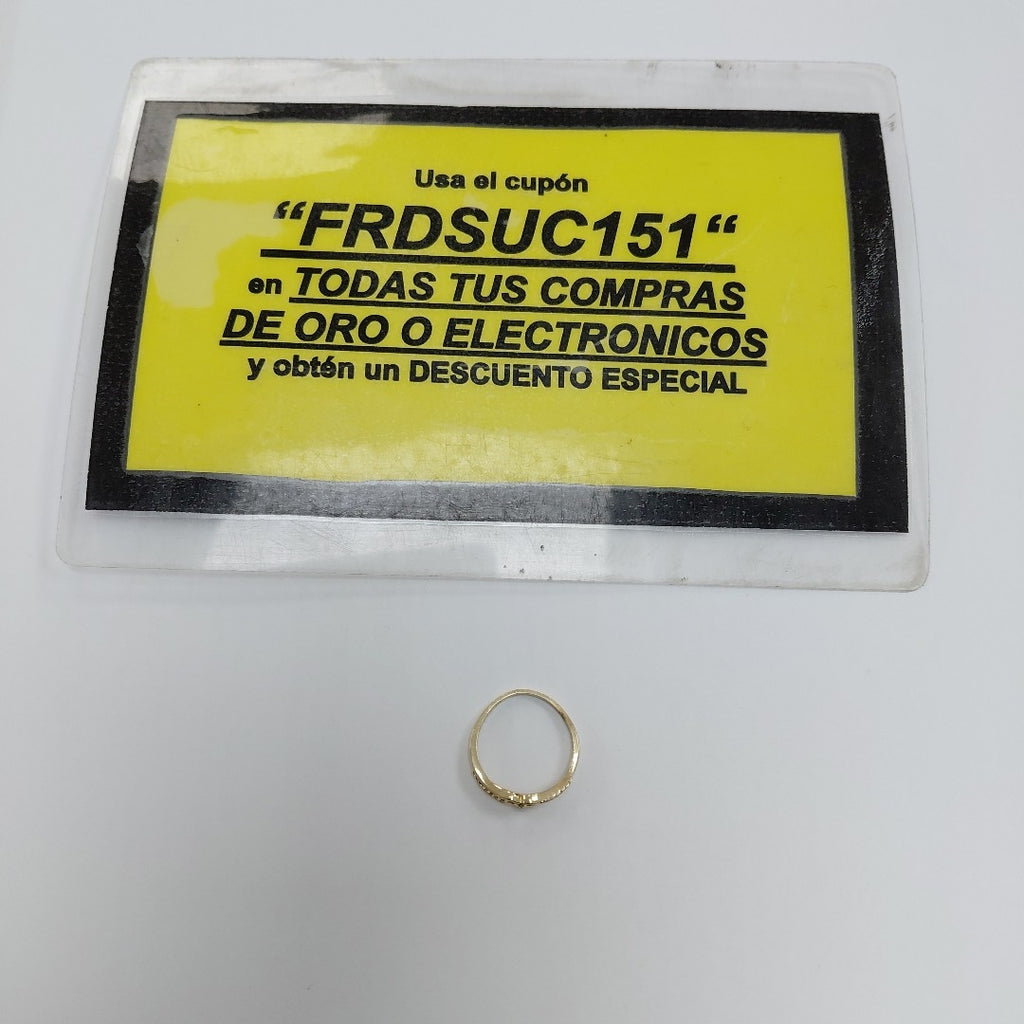 ANILLITO ORO 14 K 1.3 GRMS (SEMINUEVO)