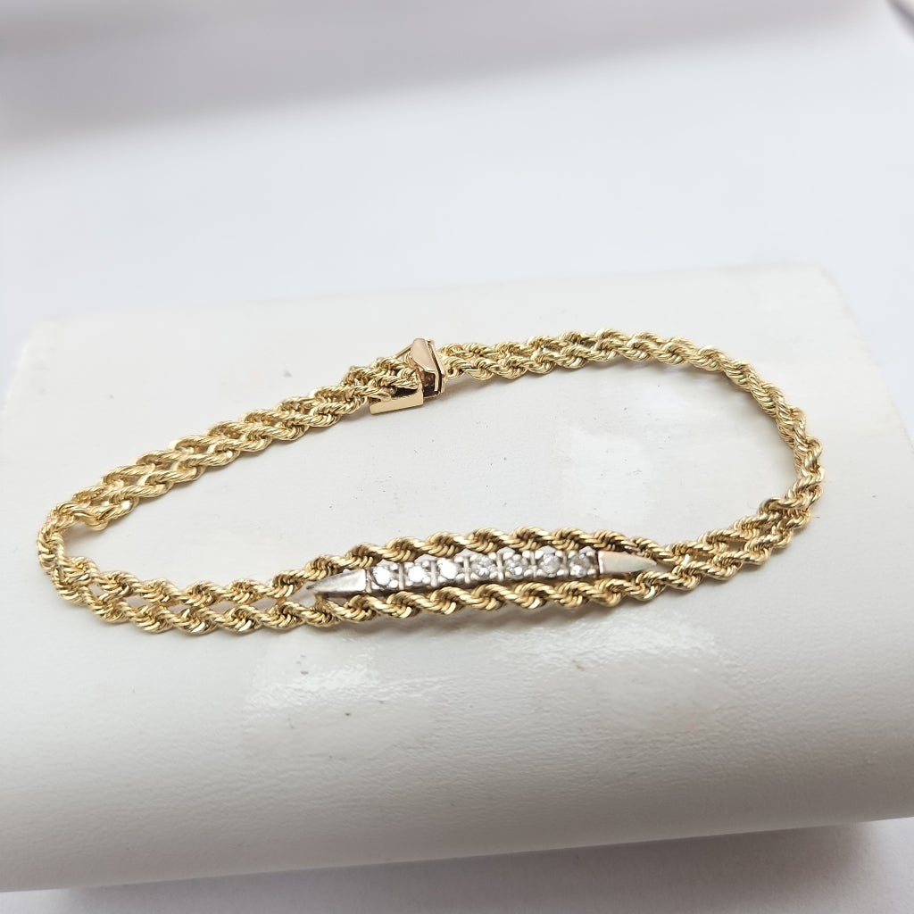PULSERA ORO 14 K 11,30 GRMS (SEMINUEVO)