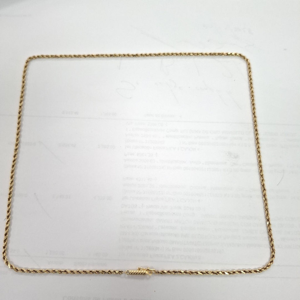 CADENA ORO 14 K 3.1 GRMS (SEMINUEVO)