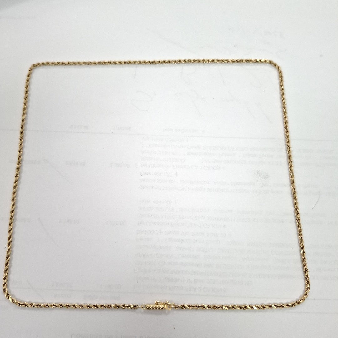 CADENA ORO 14 K 3.1 GRMS (SEMINUEVO)
