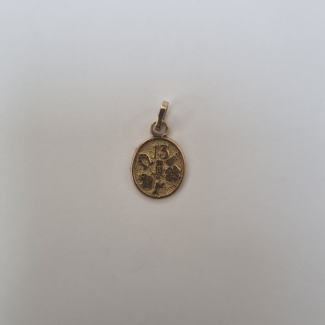 DIJE ORO 14 K 1,60 GRMS (SEMINUEVO)