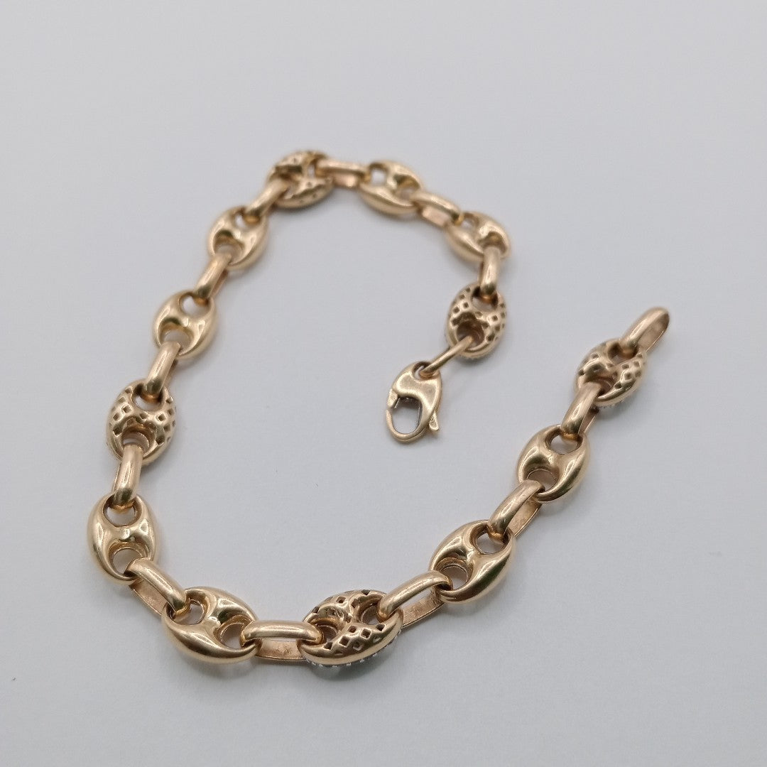 PULSERA ORO 14 K 10.2 GRMS (SEMINUEVO)
