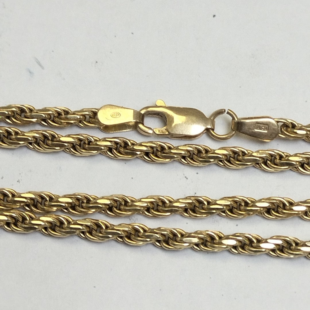 CADENA ORO 14 K 20.9 GRMS (SEMINUEVO)