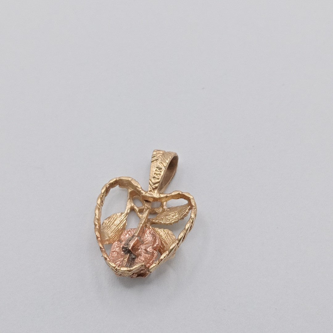 DIJE ORO COMBINADO 14 K 1.9 GRMS (SEMINUEVO)