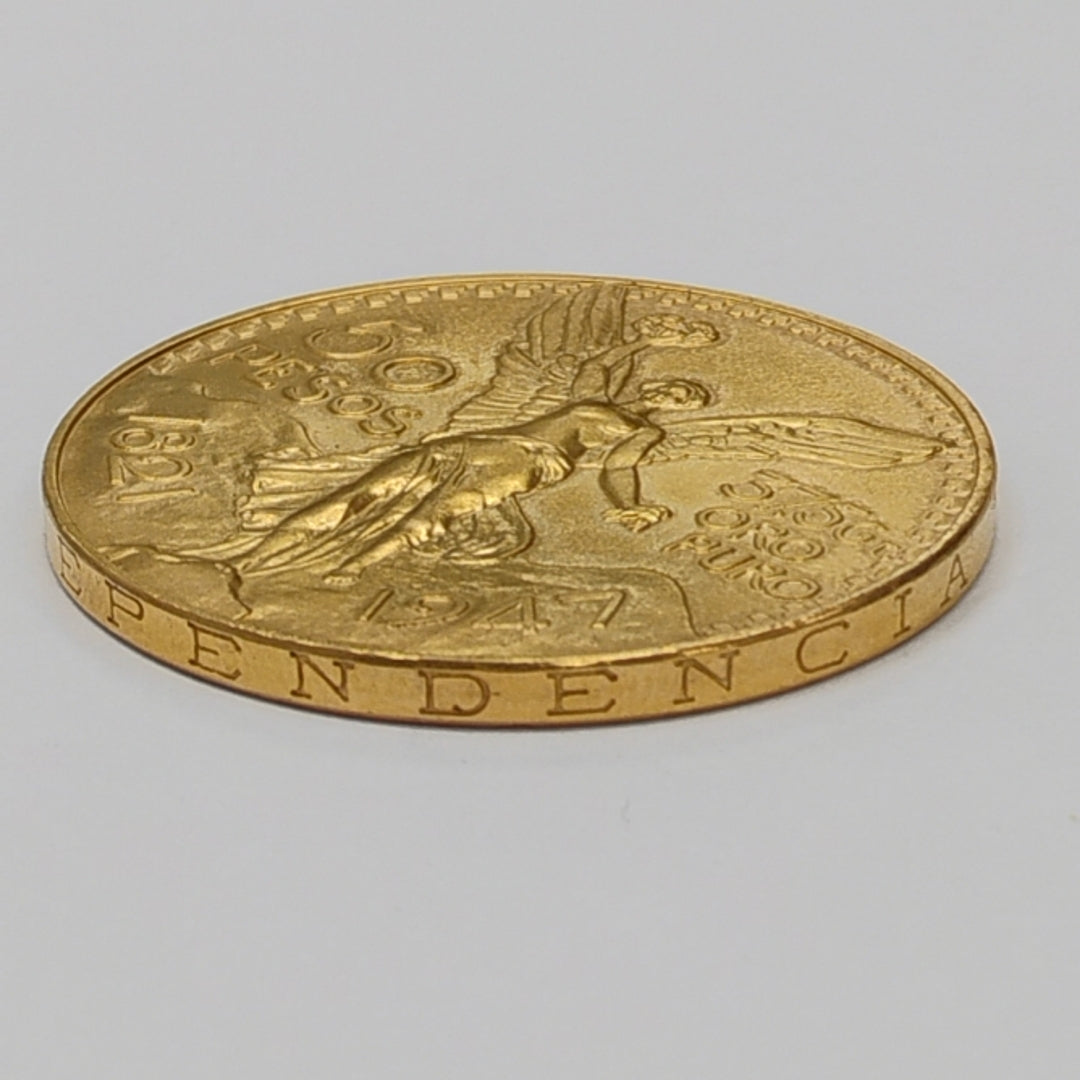 K1 41.6 GRMS 21 K IDENTIFICACIÓN MONEDA NOMINATIVA MONEDAS PESOS 50 PESOS (SEMINUEVO)