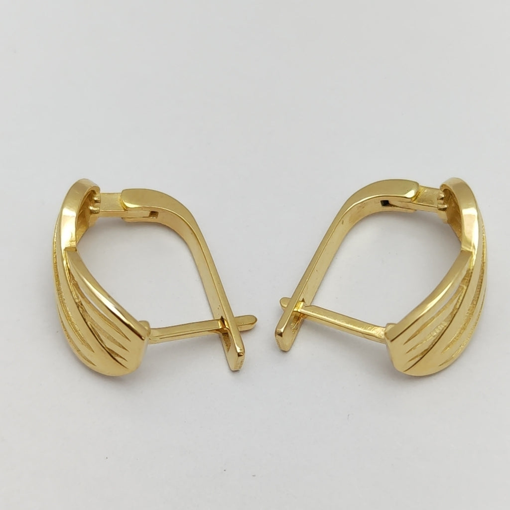 BROQUELES ORO 14K 3.8 (NUEVO)