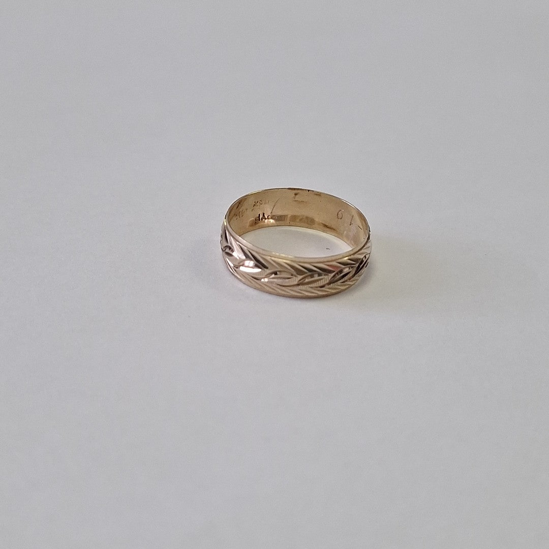 ARGOLLA ORO 14 K 1.2 GRMS (SEMINUEVO)