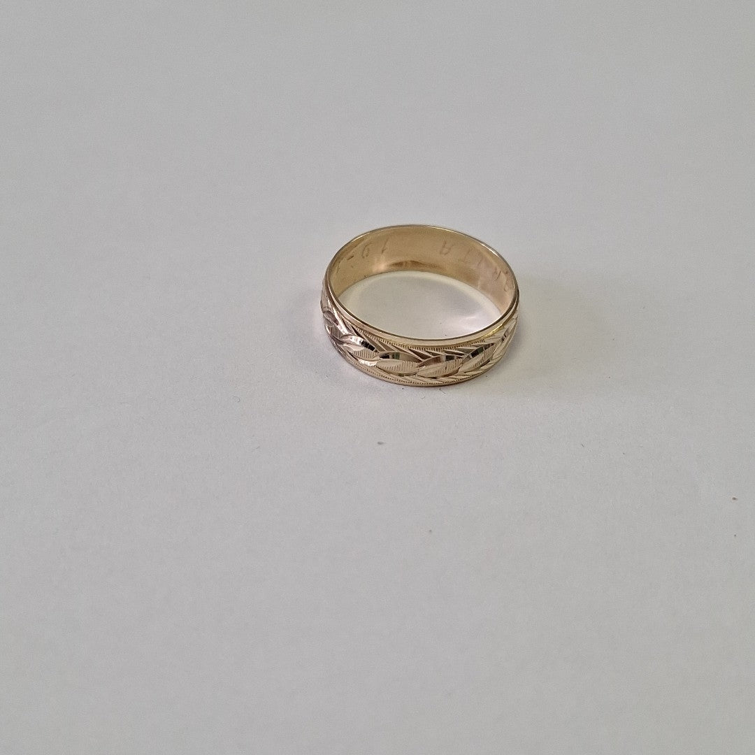 ARGOLLA ORO 14 K 1.7 GRMS (SEMINUEVO)