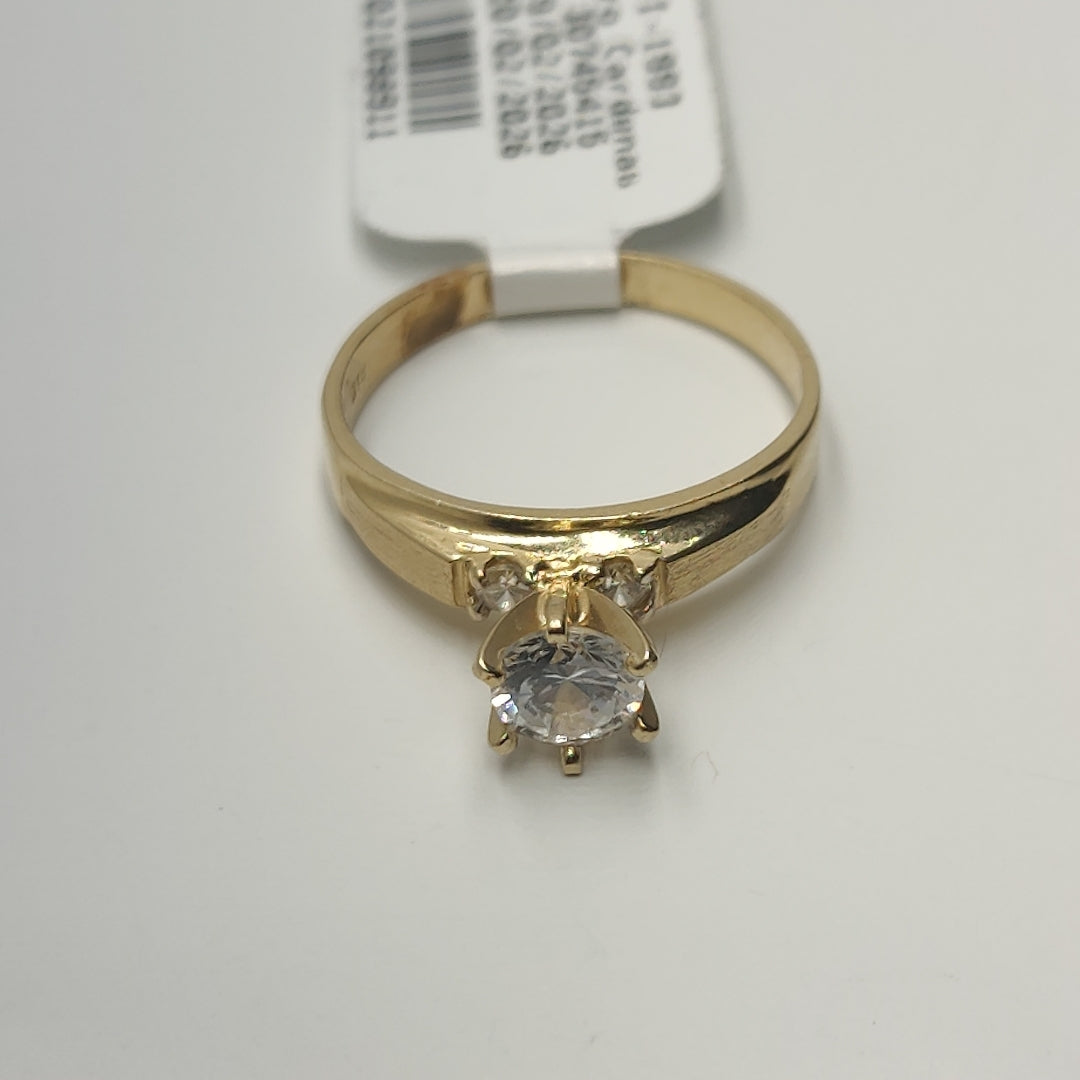 SOLITARIO ORO 14 K 2,50 GRMS (SEMINUEVO)